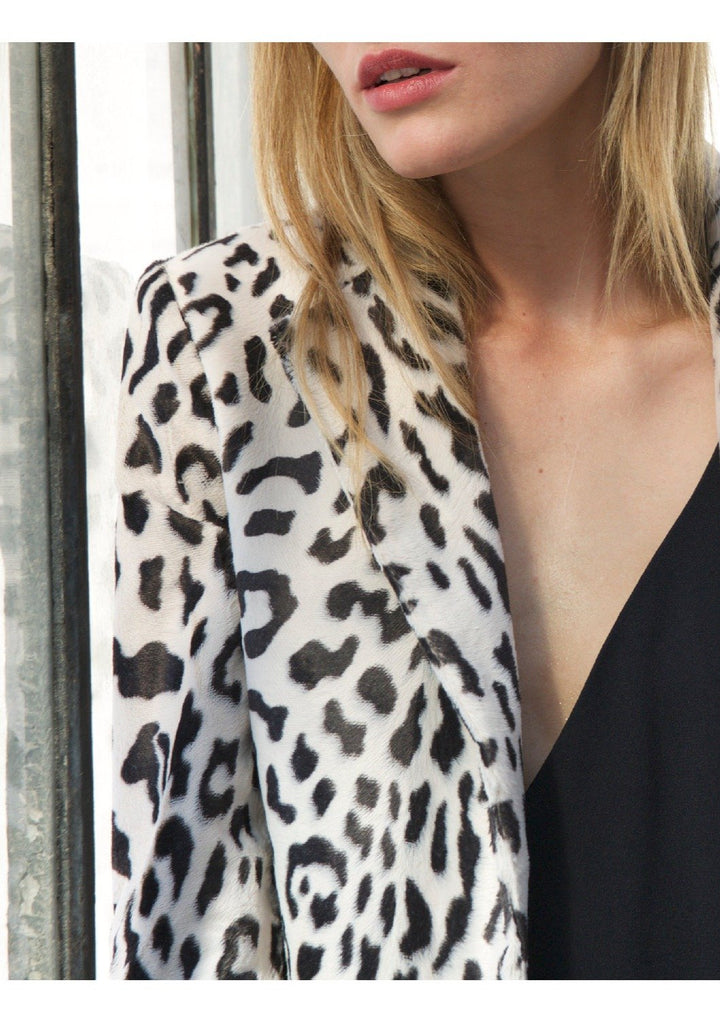 Leopard Print Jacket - SERRANO